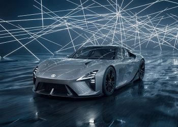 Lexus LFA Concept Unveiled as Next-Gen BEV Sports Car