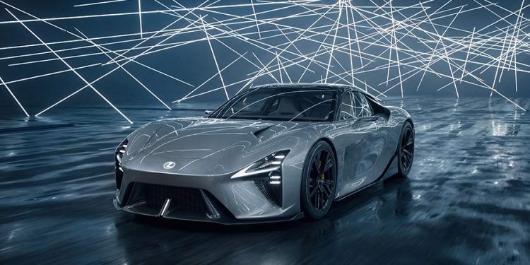 Lexus LFA Concept Unveiled as Next-Gen BEV Sports Car