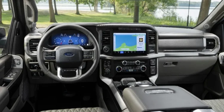 Ford Orders Major Recall of F-Series Trucks Over Instrument Cluster Screen Failure